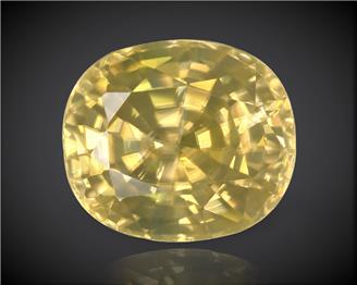 Yellow Zircon Natural Certified  4.98 CTS. ( 91956 )